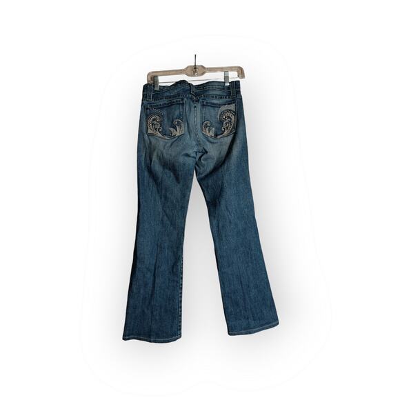 KanCan bootcut Jeans Embellished pockets Western cowgirl size 5/26 *G - Picture 4 of 6